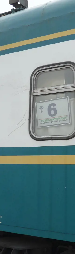 Im Nachtzug nach Chiwa